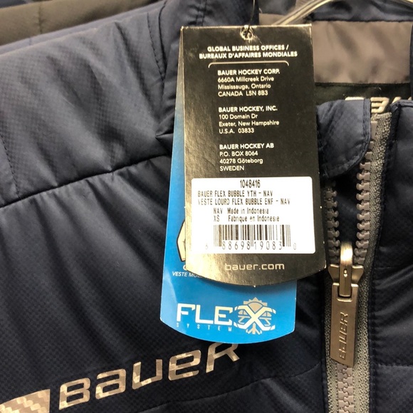 New Bauer Youth Bubble Jacket - Picture 4 of 4
